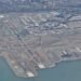 Aerial view of San Francisco International Airport