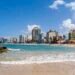 San Juan, Condado beach, Puerto Rico