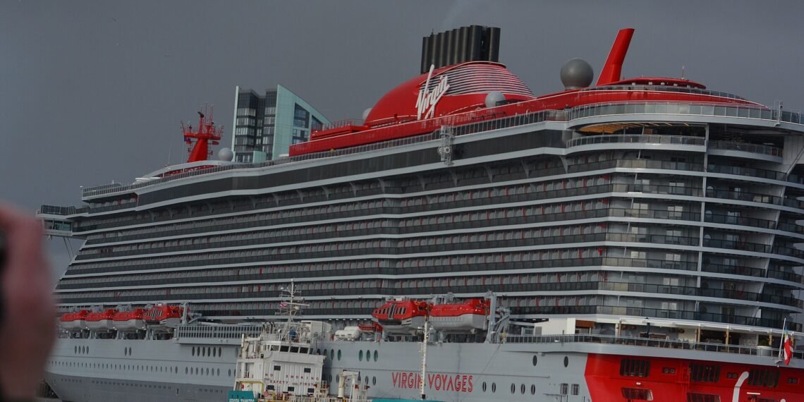 Scarlet Lady in Liverpool in February 2020