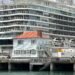 Silversea ship Silver Nova docked in Auckland