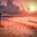 Sunset over Grace Bay, Providenciales, Turks and Caicos