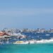 View of Destin, Florida from the Destin Harbor