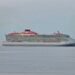 Virgin Voyages' Brilliant Lady cruise ship at sea