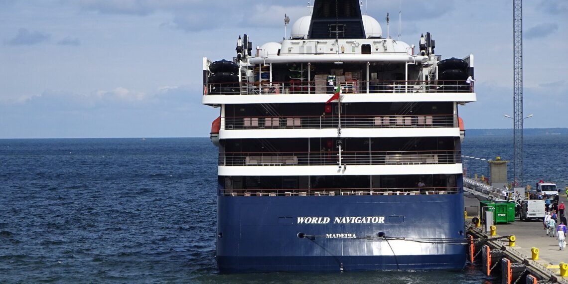 Atlas Ocean Voyages' World Navigator at the Port of Tallinn