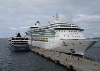 Atlas Ocean Voyages ship World Navigator in port