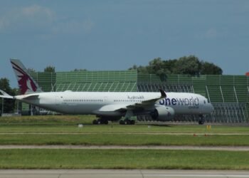 A7-ANE Airbus A350-1041 Qatar Airways, Manchester