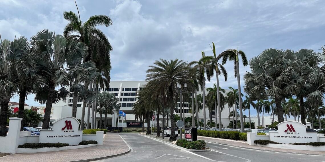 Aruba Marriott Resort & Stellaris Casino on Palm Beach, Aruba