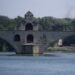 Avignon - River Rhone - Pont d'Avignon - Saint Nicholas' Chapel