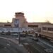 Terminal building at Hollywood Burbank Airport in Burbank, California, photographed in 2008