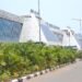 Terminal building at Calicut (Kozhikode) International Airport in Kerala, India