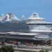 Crown Princess berthed in Fremantle Harbour, Western Australia
