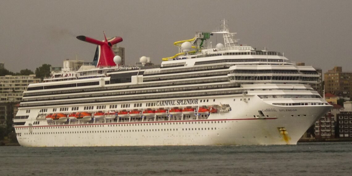 Cruise Ship Carnival Splendor Departing (52869101392) (cropped)