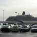 Cunard ship Queen Victoria berthed in Southampton