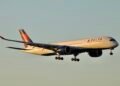 Delta Air Lines Airbus A350-900 N503DN landing on runway 8L at Atlanta Hartsfield-Jackson International Airport