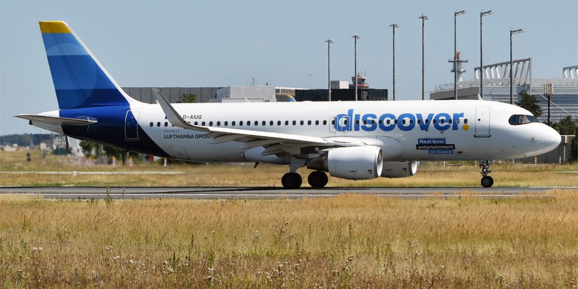 Discover Airlines, D-AIUQ, Airbus A320-214