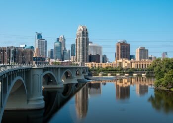 Downtown Minneapolis skyline