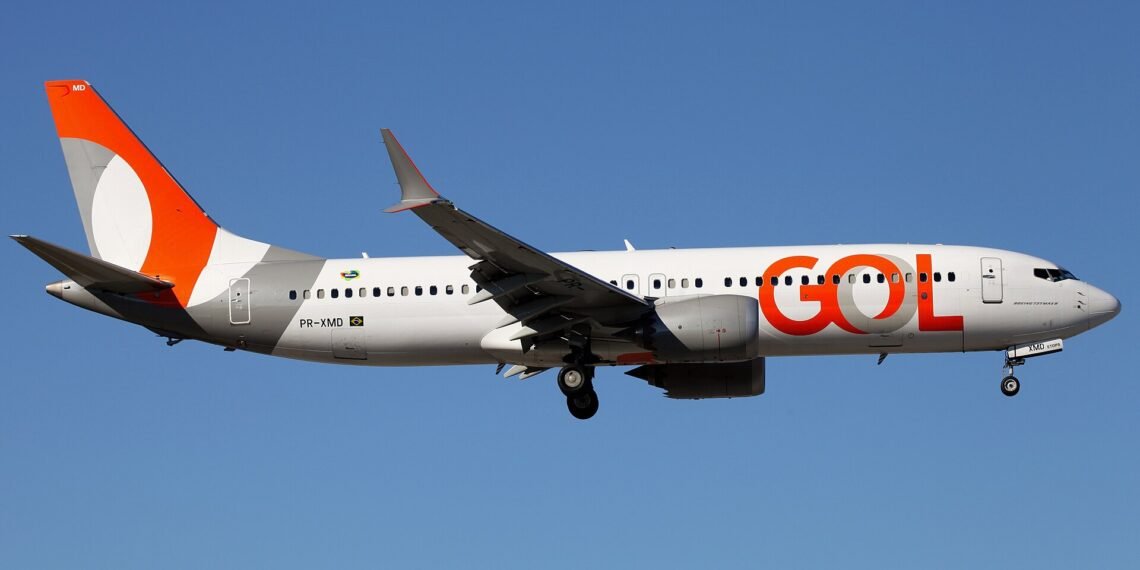 GOL Boeing 737 MAX 8 airliner PR-XMD at Miami International Airport