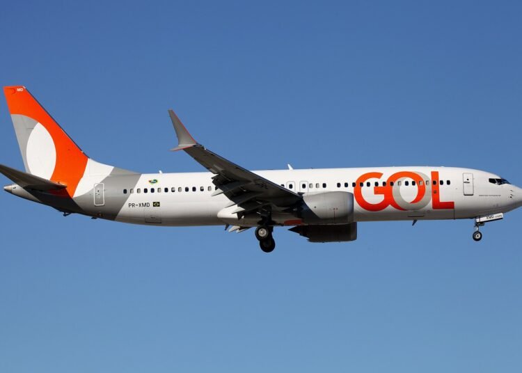 GOL Boeing 737 MAX 8 airliner PR-XMD at Miami International Airport