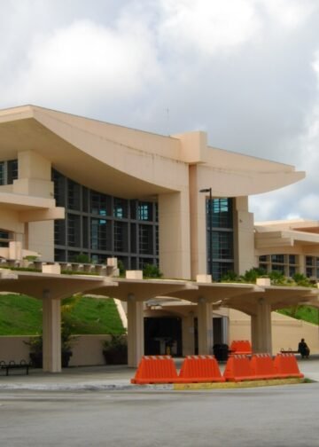 Terminal building at Antonio B. Won Pat International Airport, Guam