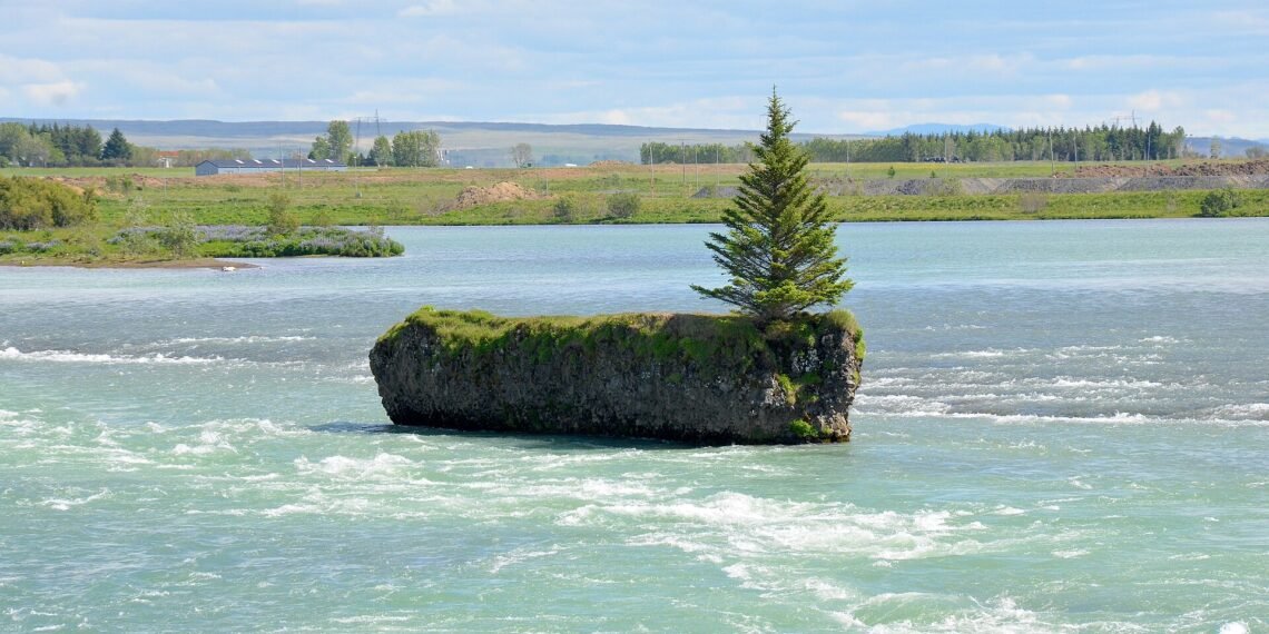 Ölfusá at Selfoss, Iceland