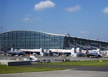 Terminal 5 at London Heathrow Airport