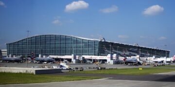 Terminal 5 at London Heathrow Airport