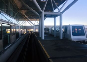 London Stansted Airport transit station