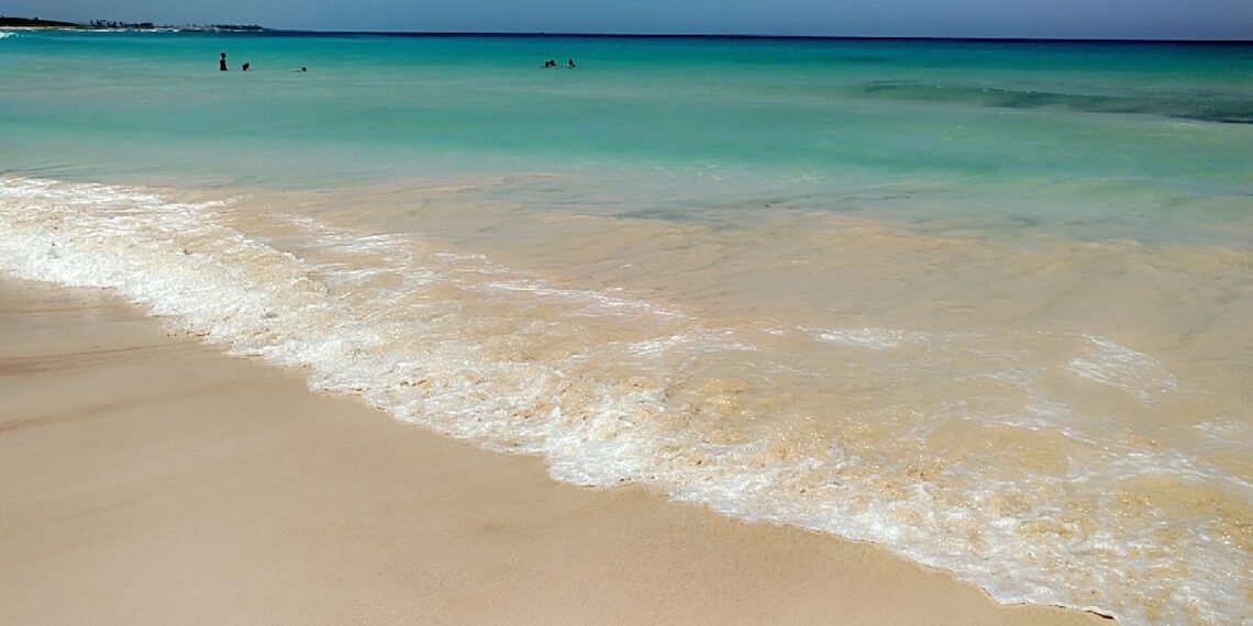 Playa Macao beach in the Punta Cana area of the Dominican Republic