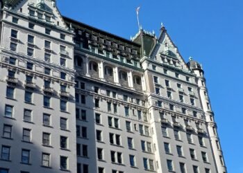 The Plaza Hotel on Fifth Avenue at Central Park South in New York City, December 2024