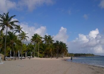 A beach in Punta Cana, Dominican Republic