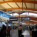 Inside the terminal at Raleigh-Durham International Airport