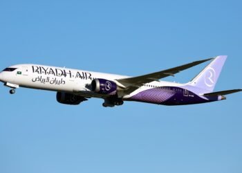Riyadh Air Boeing 787-9 Dreamliner HZ-RXX at London Heathrow