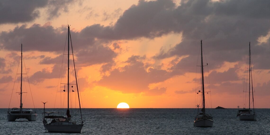 Sunset Rodney Bay St. Lucia 0190