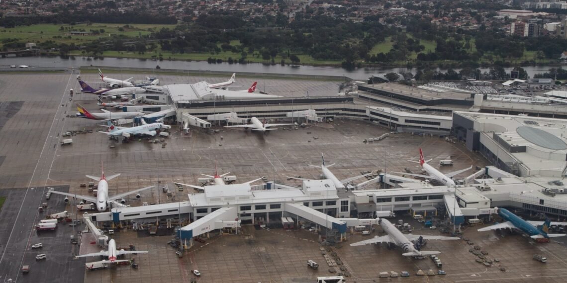 Sydney airport, T1 terminal