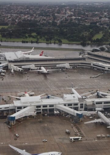 Sydney airport, T1 terminal
