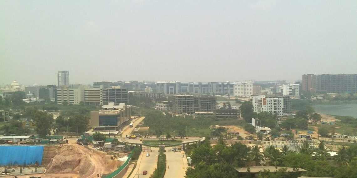 A view of the EPIP technology zone in Whitefield, Bengaluru, India